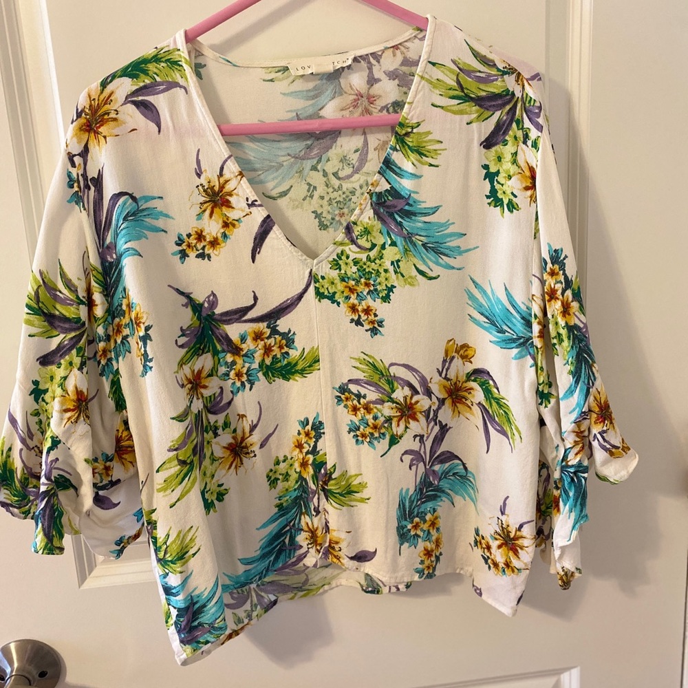 Women’s size L cropped top